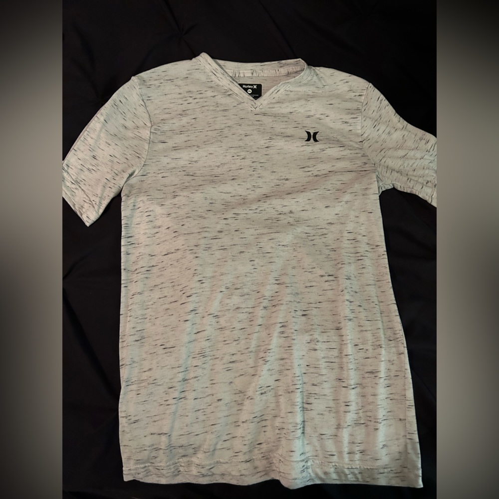 Hurley Grey/White V-Neck